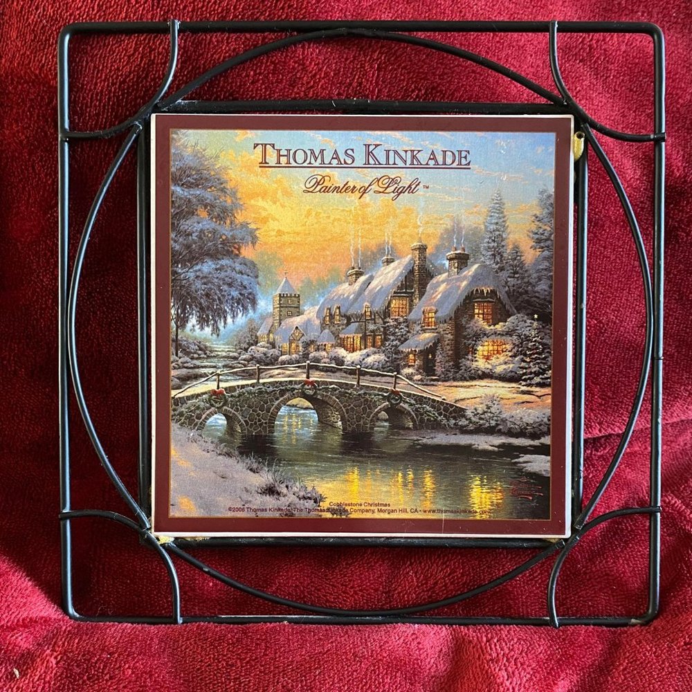 Thomas Kincade Tile trivet